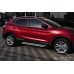 Пороги алюминиевые "Artemis" для Qashqai (2014-...).